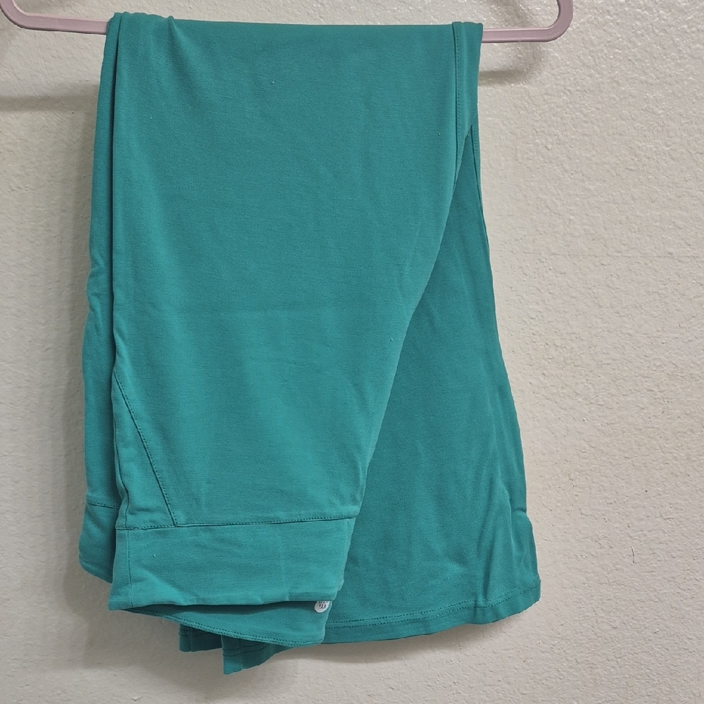 Betabrand Women's Teal Yoga Dress Pants
